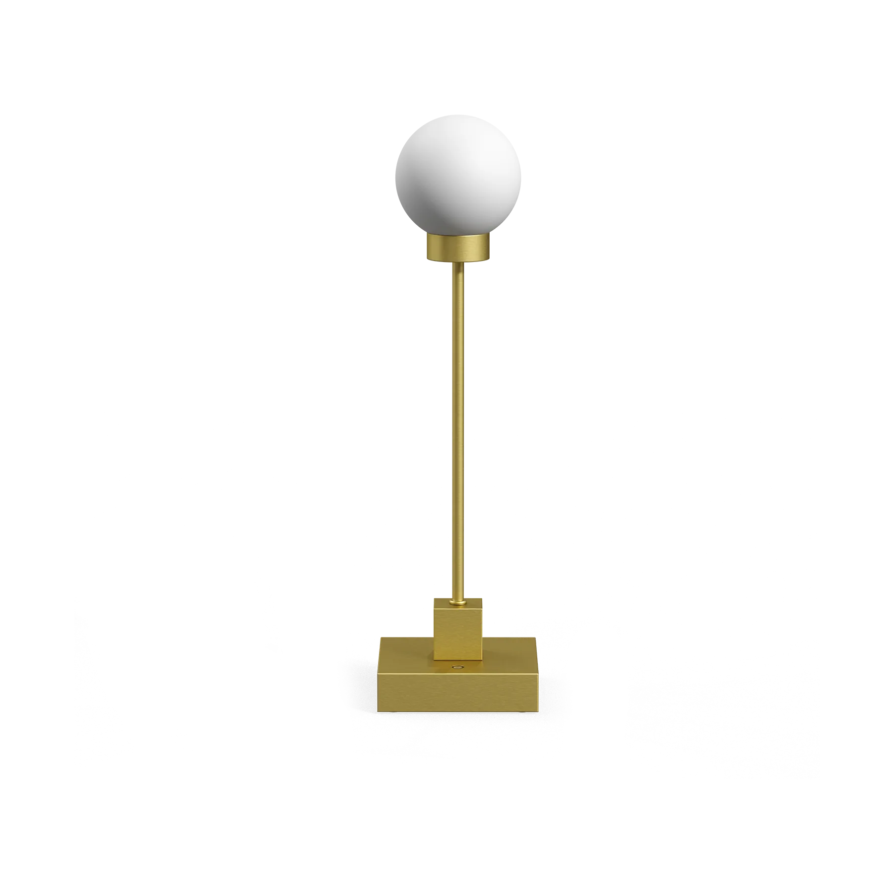 Snowball portabel bordslampa 33 cm, Mässing Northern