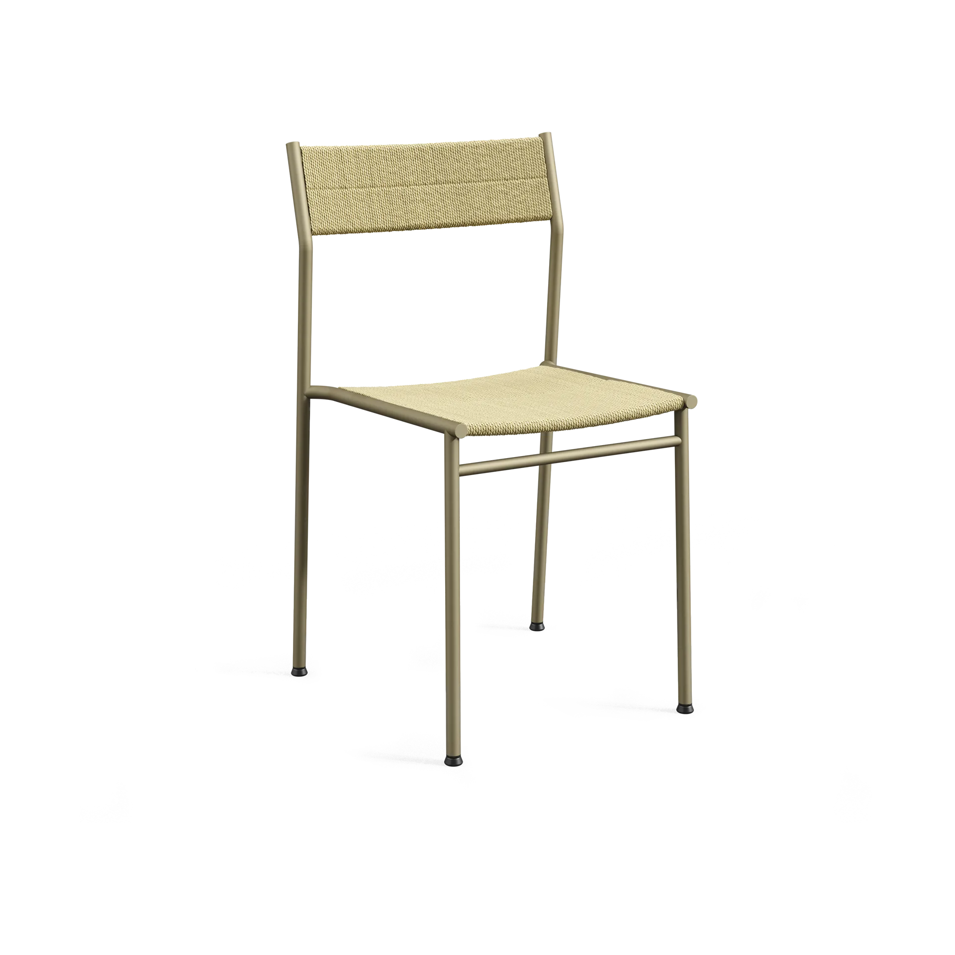 Vev stol, Grey beige-natural rope Northern