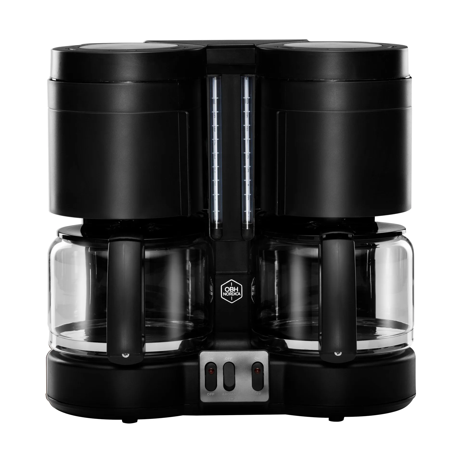 Duo Tech OP8508S0 kaffebryggare dubbel, Svart OBH Nordica