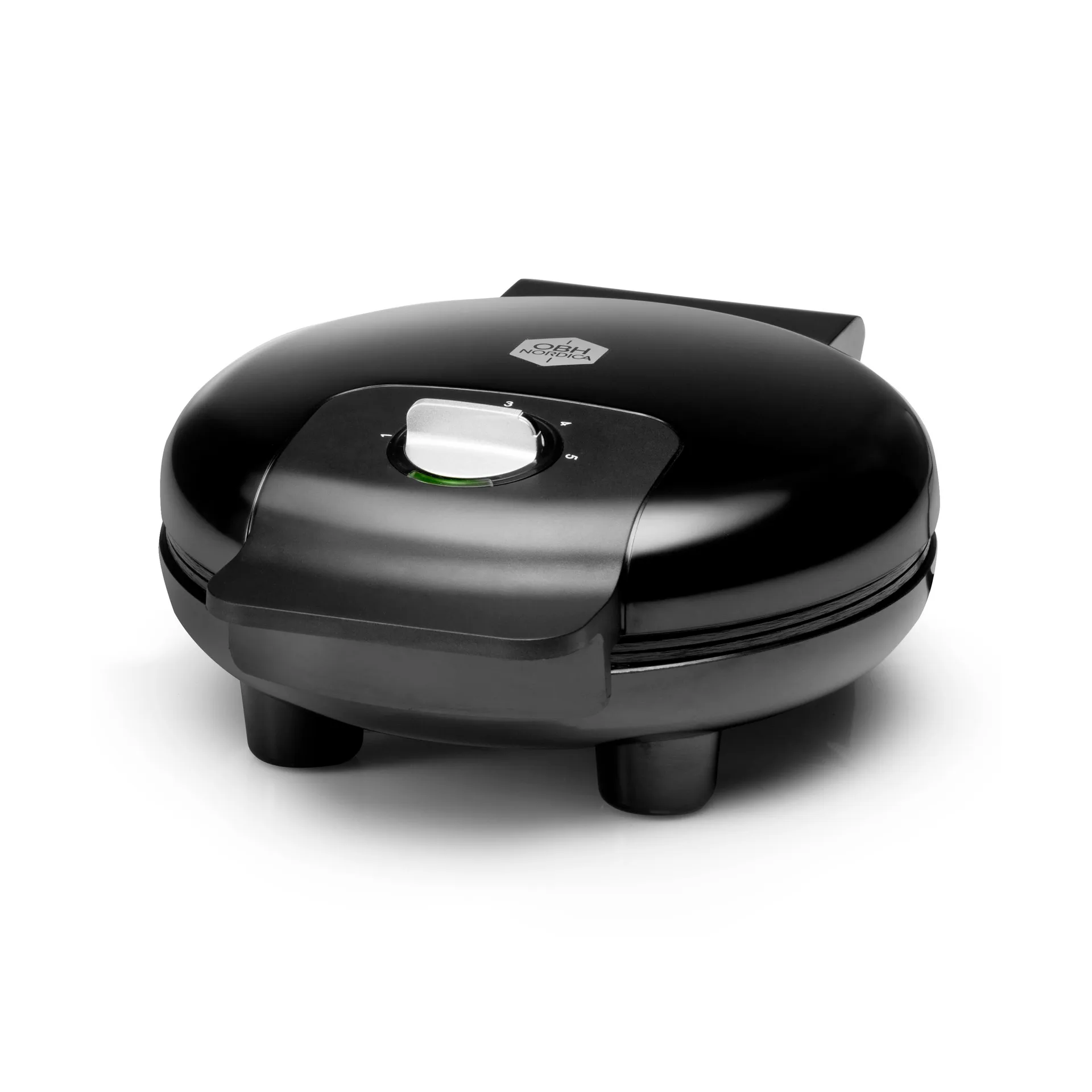 Select 6967 våffeljärn singel 1 våffla, Svart OBH Nordica