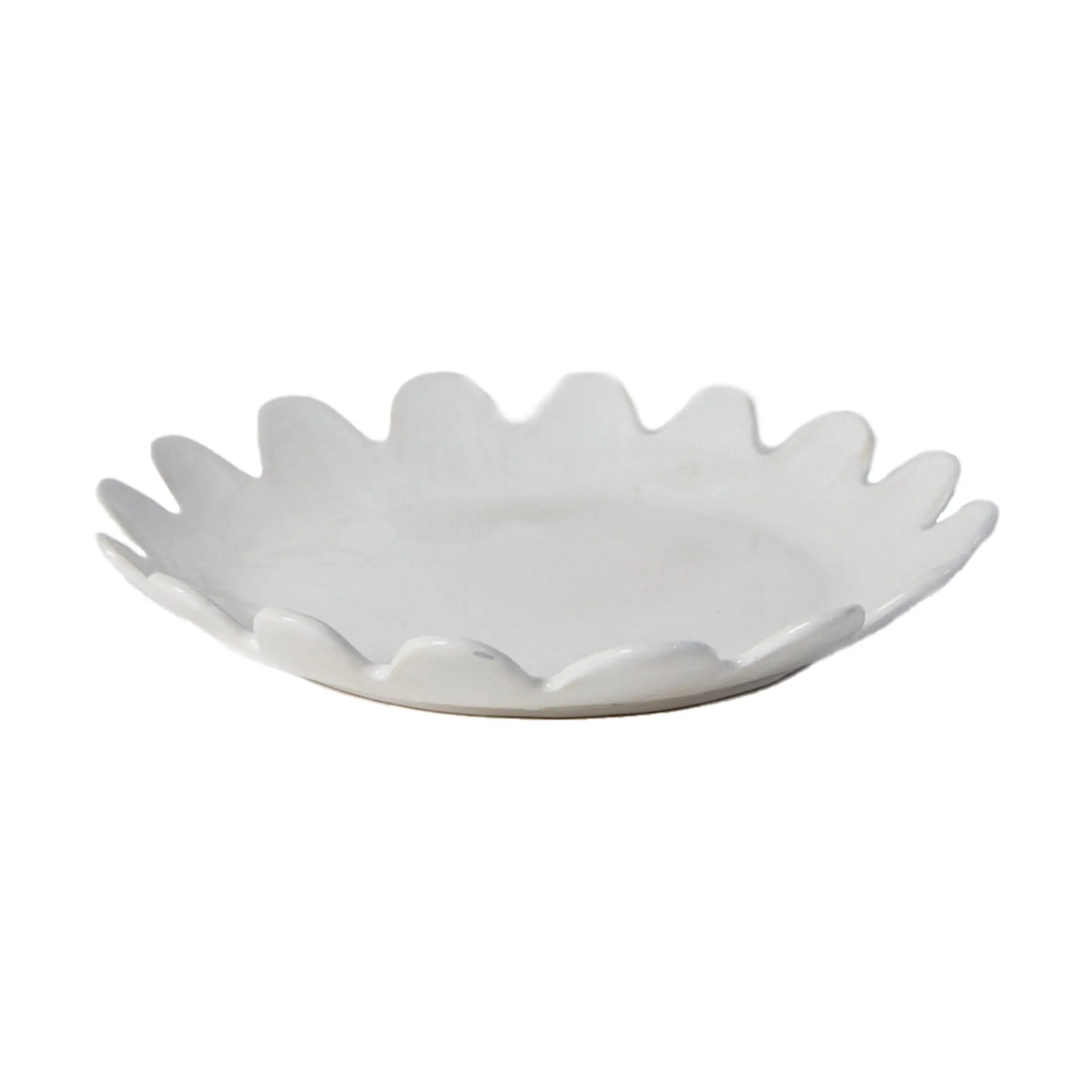 Edda uppläggningsfat Ø35 cm, Vit Olsson & Jensen