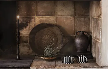 Monica kopp med fat 4-pack - Svart - undefined - Olsson & Jensen