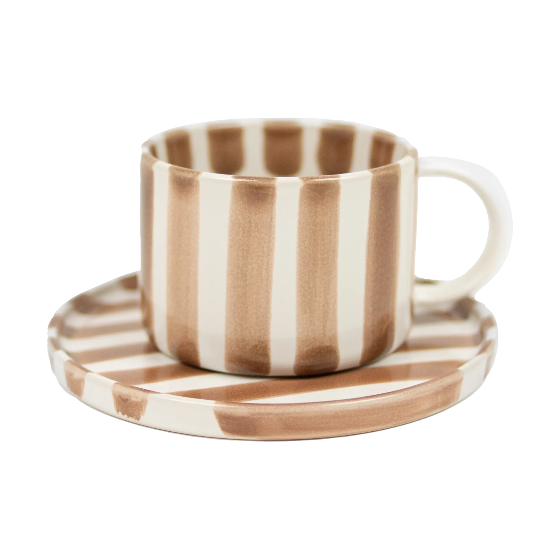 Monica kopp med fat, Beige Olsson & Jensen