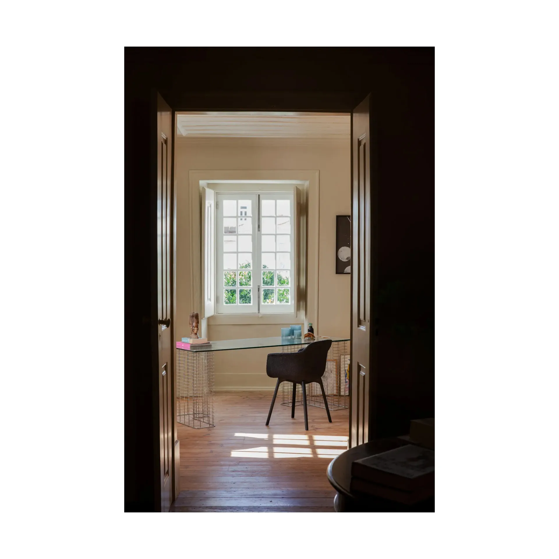 Nilla ljuslykta 12 cm, Ljusblå Olsson & Jensen