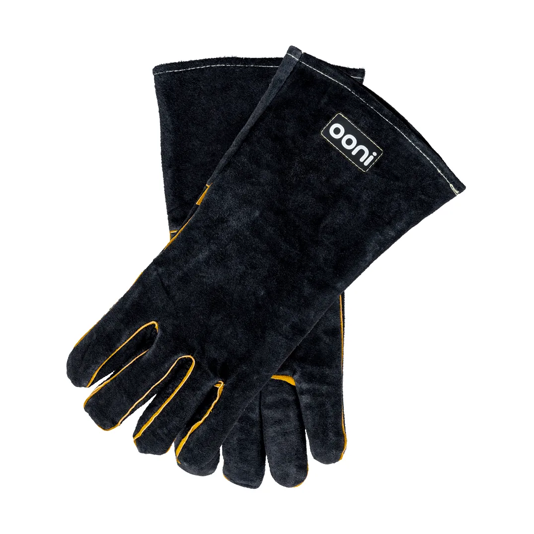 Alternativ bild 0 för Ooni Grillhandskar i läder