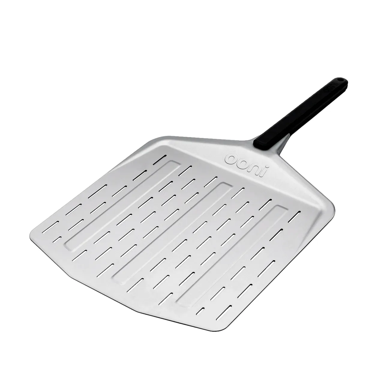 Ooni Signature perforerad pizzaspade, Aluminium-valnöt, 12" Ooni