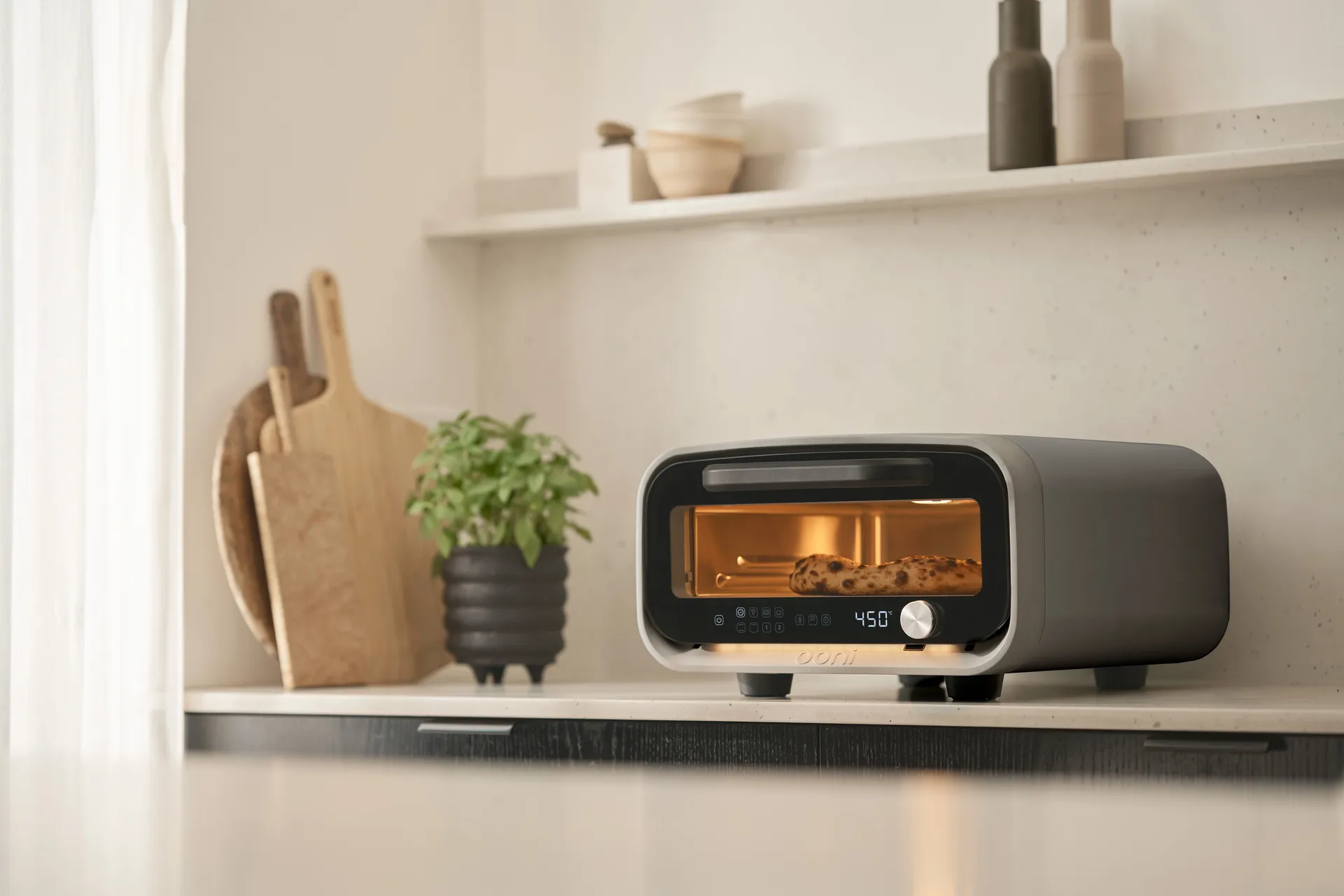 Ooni Volt 2 elektrisk pizzaugn, Charcoal grey Ooni