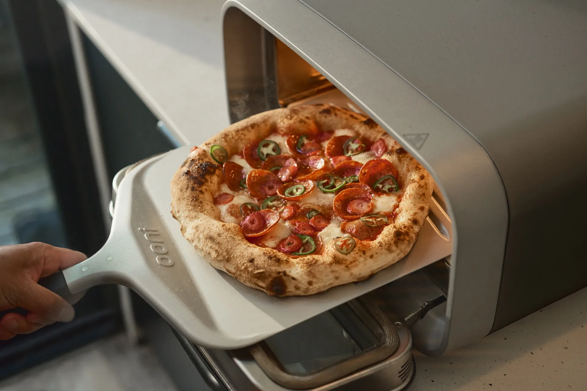 Ooni Volt 2 elektrisk pizzaugn, Charcoal grey Ooni