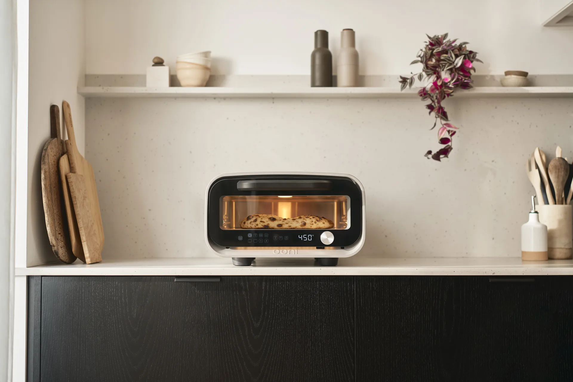 Ooni Volt 2 elektrisk pizzaugn, Polar white Ooni