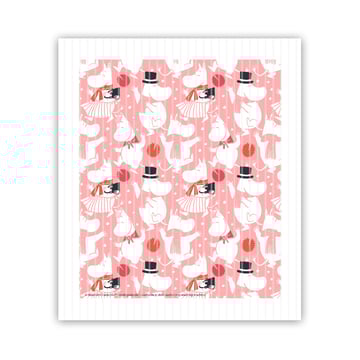 Opto Design Moomin celebration diskduk 17×14.5 cm Vit-rosa