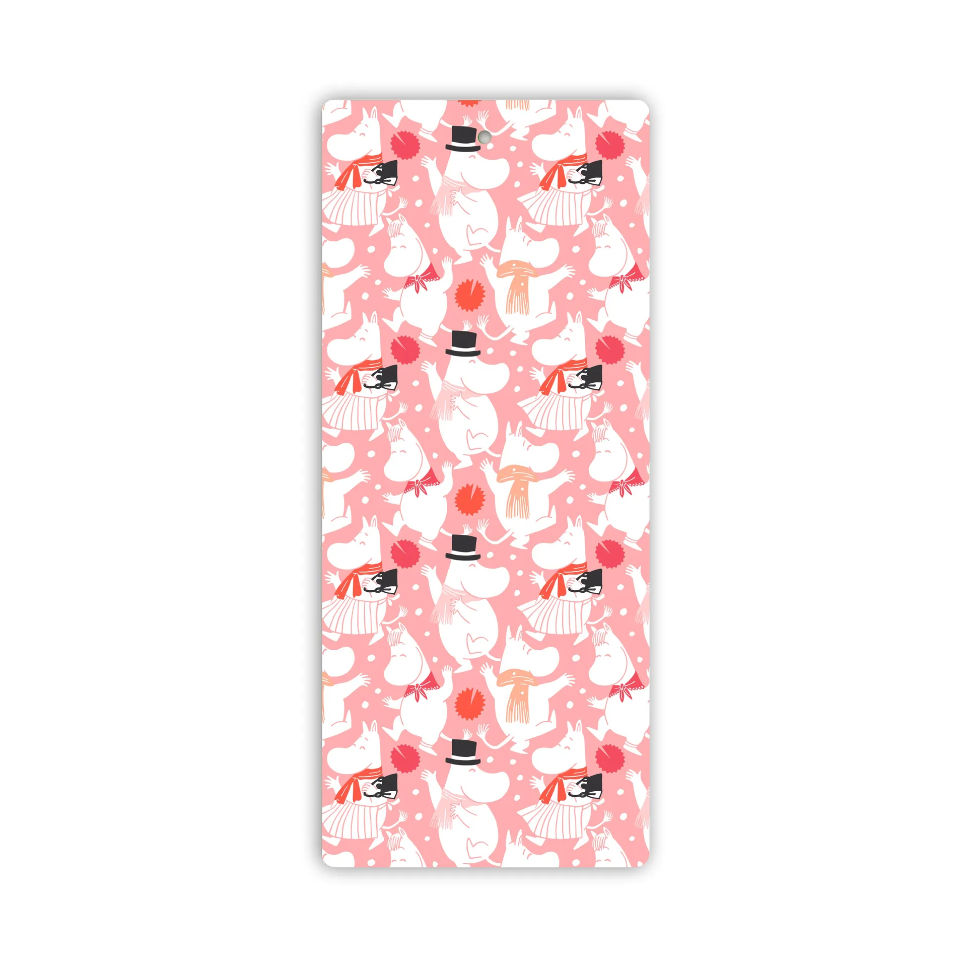 Moomin celebration Serveringsbräda 40x17 cm, Vit-rosa Opto Design