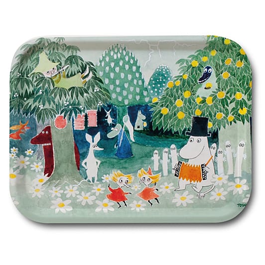 Mumin Trollkarlens Hatt bricka, 27x20 cm Opto Design