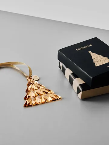 Annual ornament tall - 21K guld - Orrefors