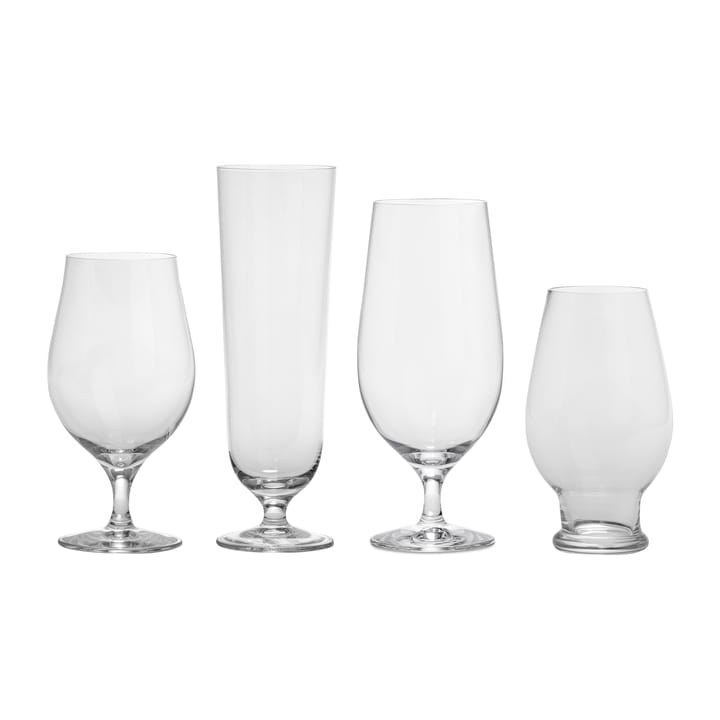 Beer tasting kit ölglas 4 delar - Klar - Orrefors