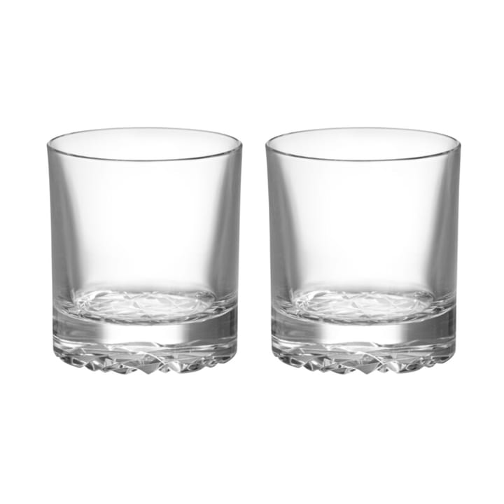 Carat double old fashioned glas 28 cl 2-pack, Klar Orrefors