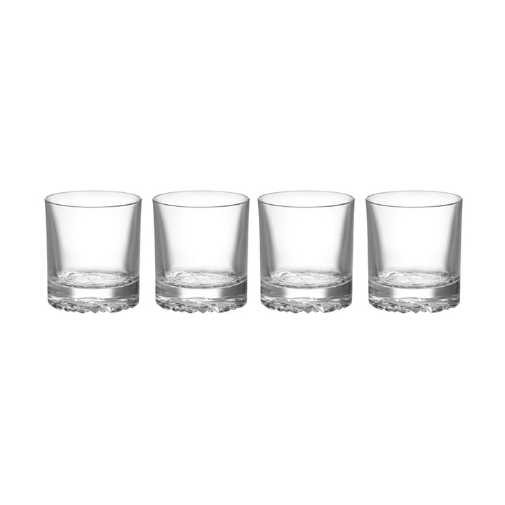 Carat double old fashioned glas 28 cl 4-pack - Klar - Orrefors