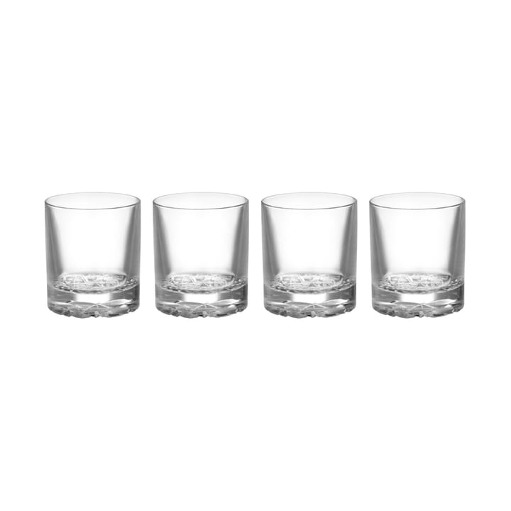 Carat old fashioned glas 21 cl 4-pack, Klar Orrefors