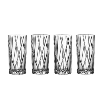 Orrefors City High Ball glas 4-pack 35 cl