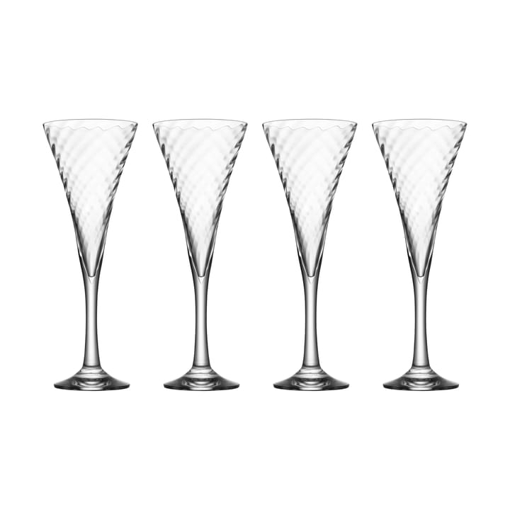 Helena champagneglas 25 cl 4-pack, Klar Orrefors