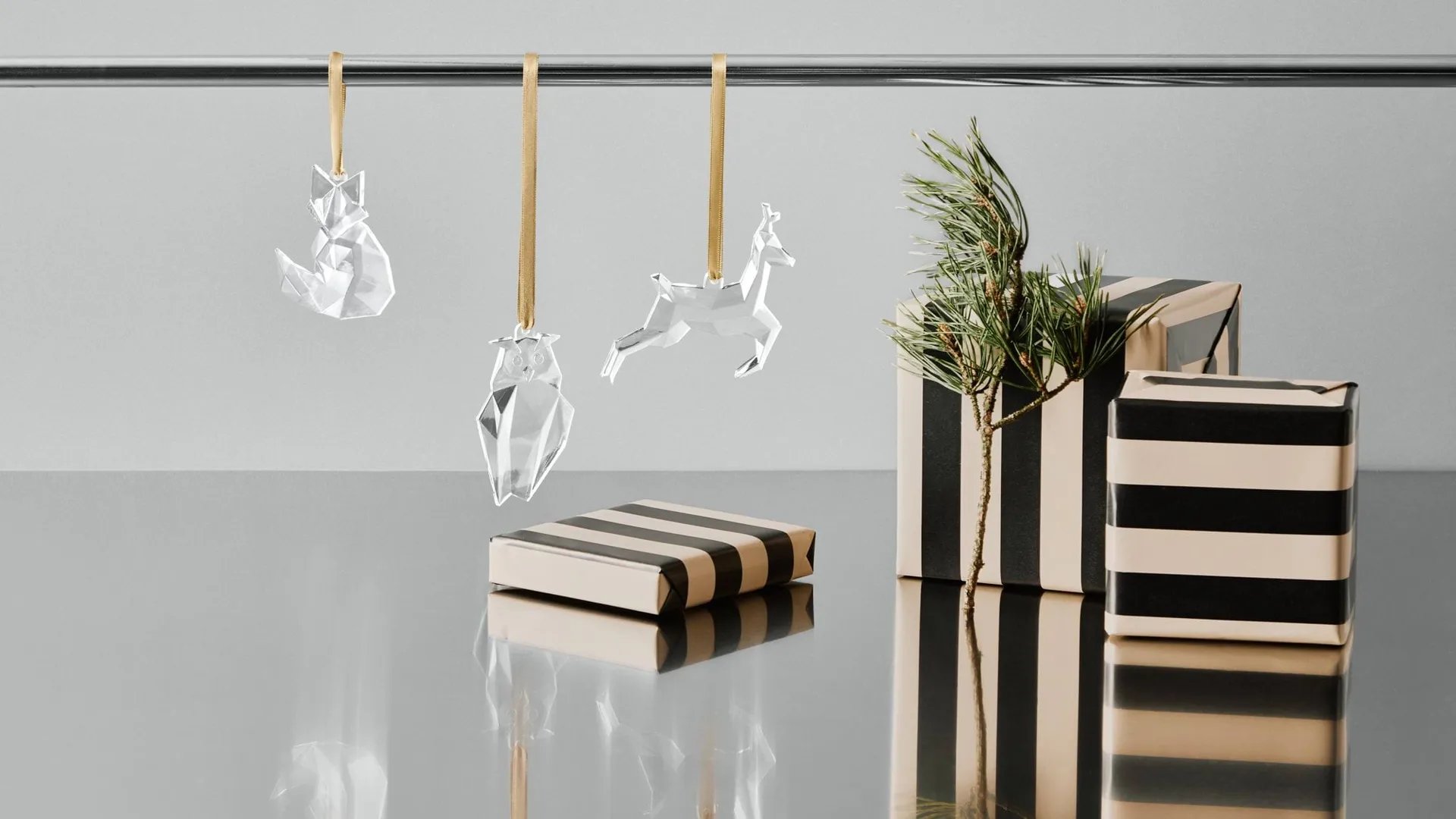 Holiday ornaments, Rådjur Orrefors