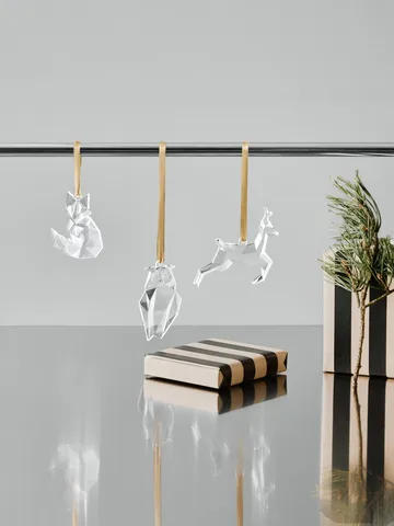 Holiday ornaments - Räv - Orrefors
