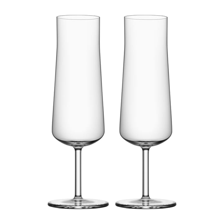 Informal champagneglas 22 cl 2-pack, Klar Orrefors