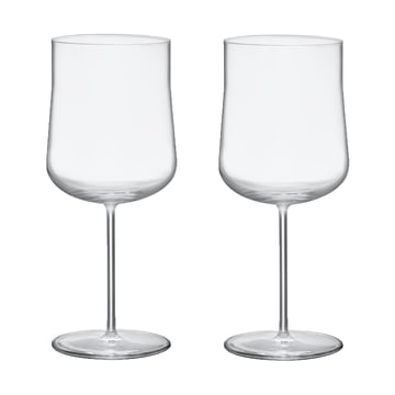 Orrefors Informal glas på fot 60 cl 2-pack Klar