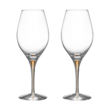 Orrefors Intermezzo Balance vinglas 44 cl 2-pack Guld