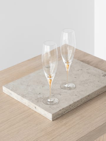 Intermezzo champagneglas 26 cl 2-pack - Guld - Orrefors