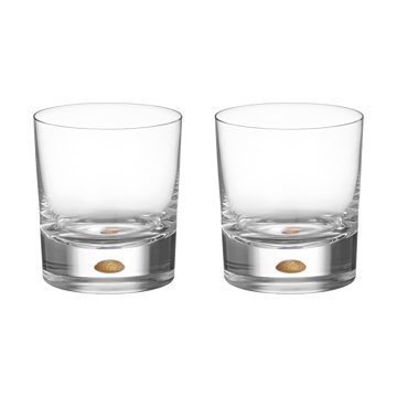 Orrefors Intermezzo old fashioned 25 cl 2-pack Guld