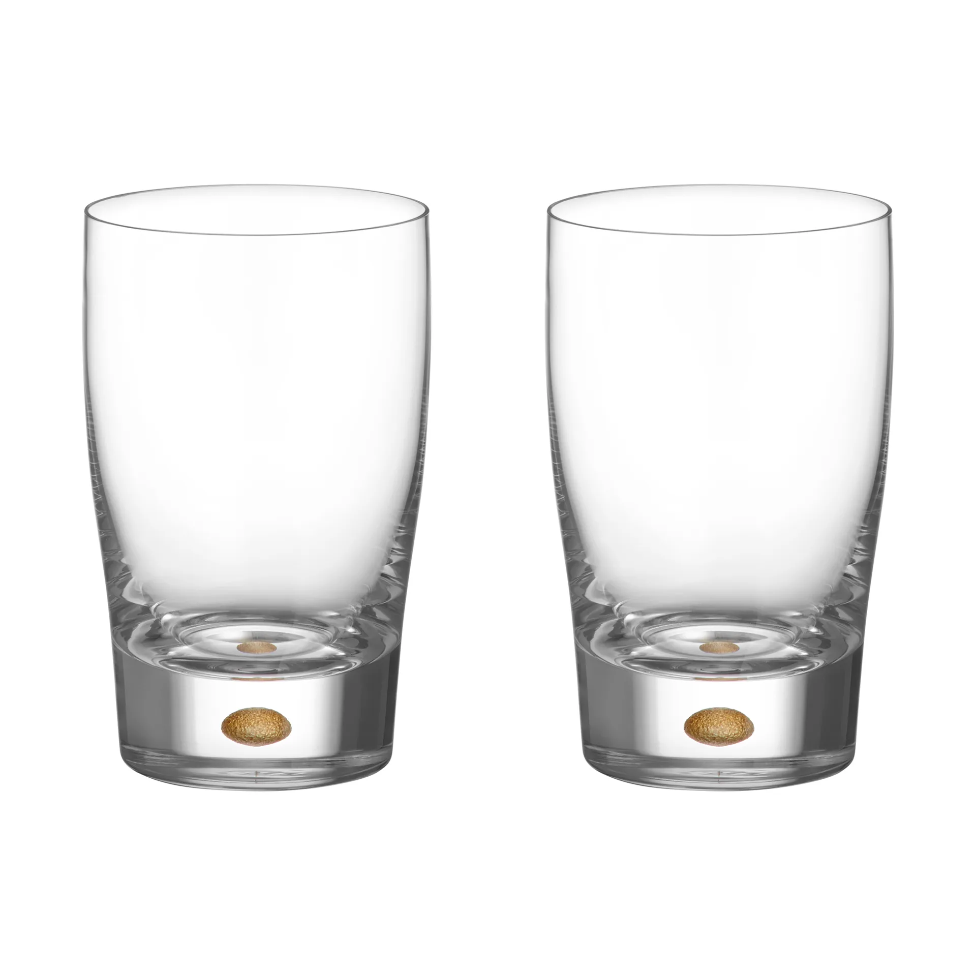 Intermezzo tumbler 25 cl 2-pack, Guld Orrefors