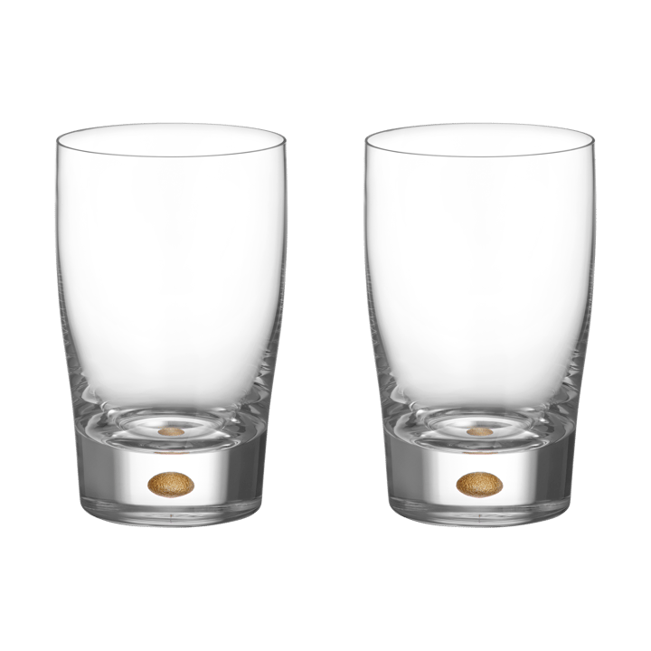 Intermezzo tumbler 25 cl 2-pack, Guld Orrefors