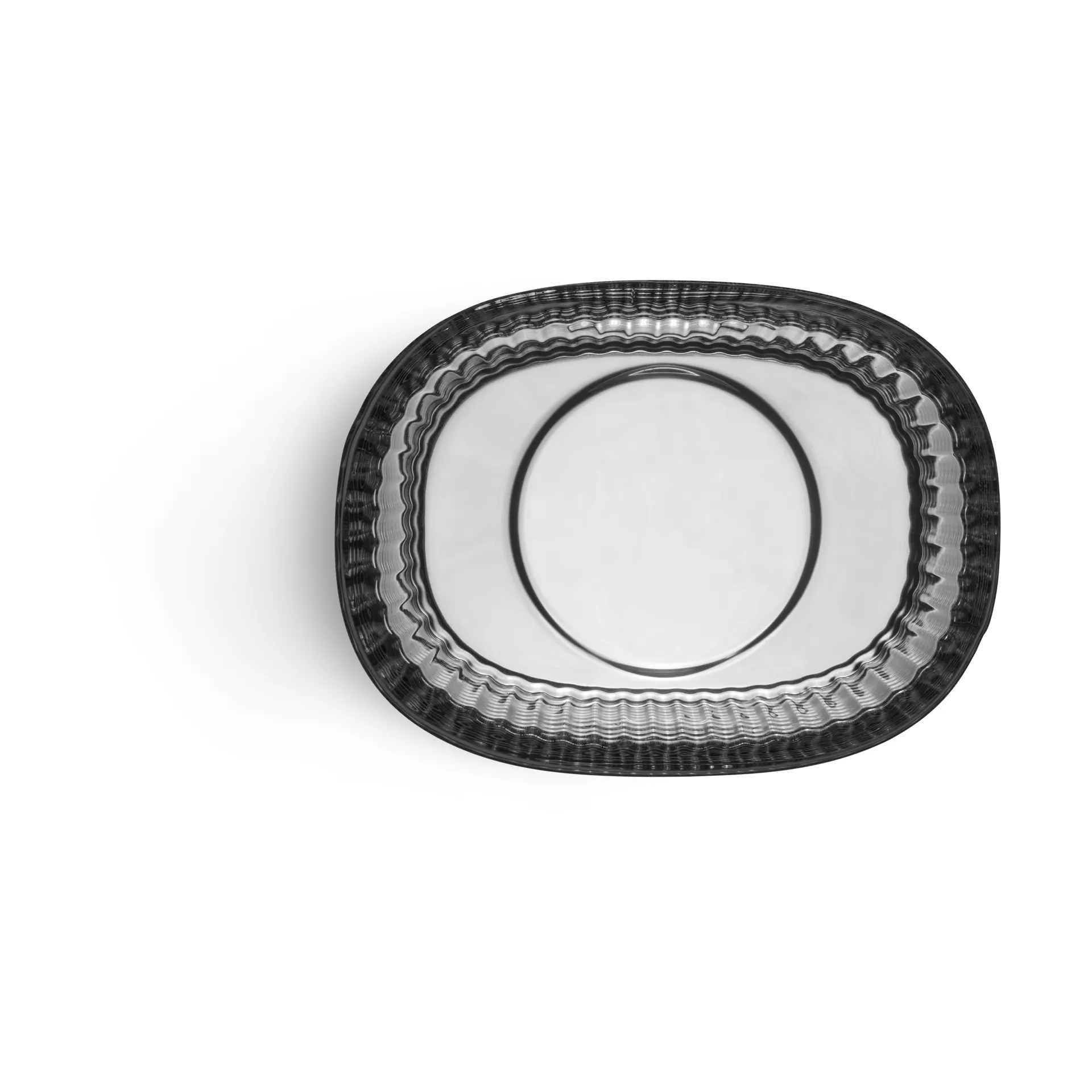 Magica ljuslykta super ellipse 5 cm, Grå Orrefors