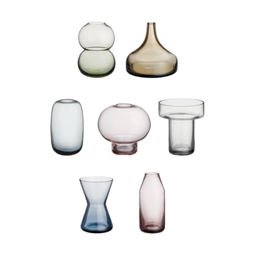 Orrefors Midsummer minivas set 7 delar Multi
