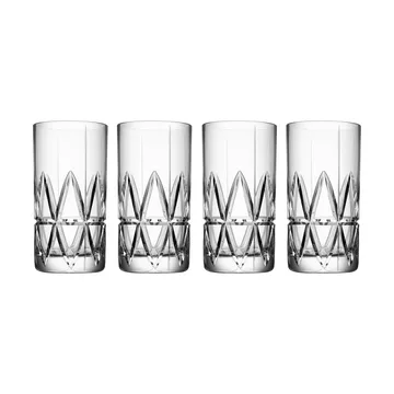 Peak highball glas 4-pack - 37 cl - Orrefors