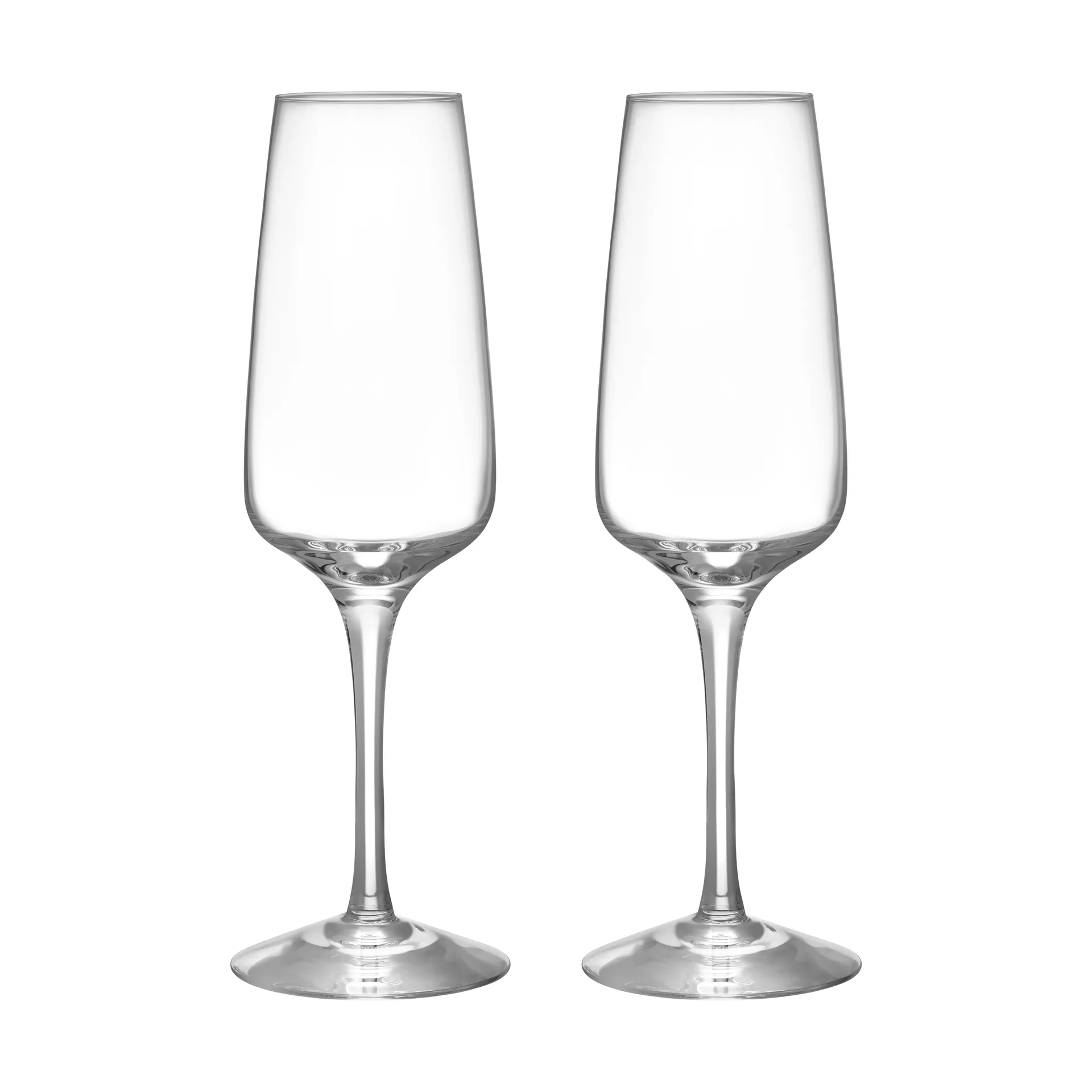 Pulse champagneglas 28 cl 2-pack, Klar Orrefors