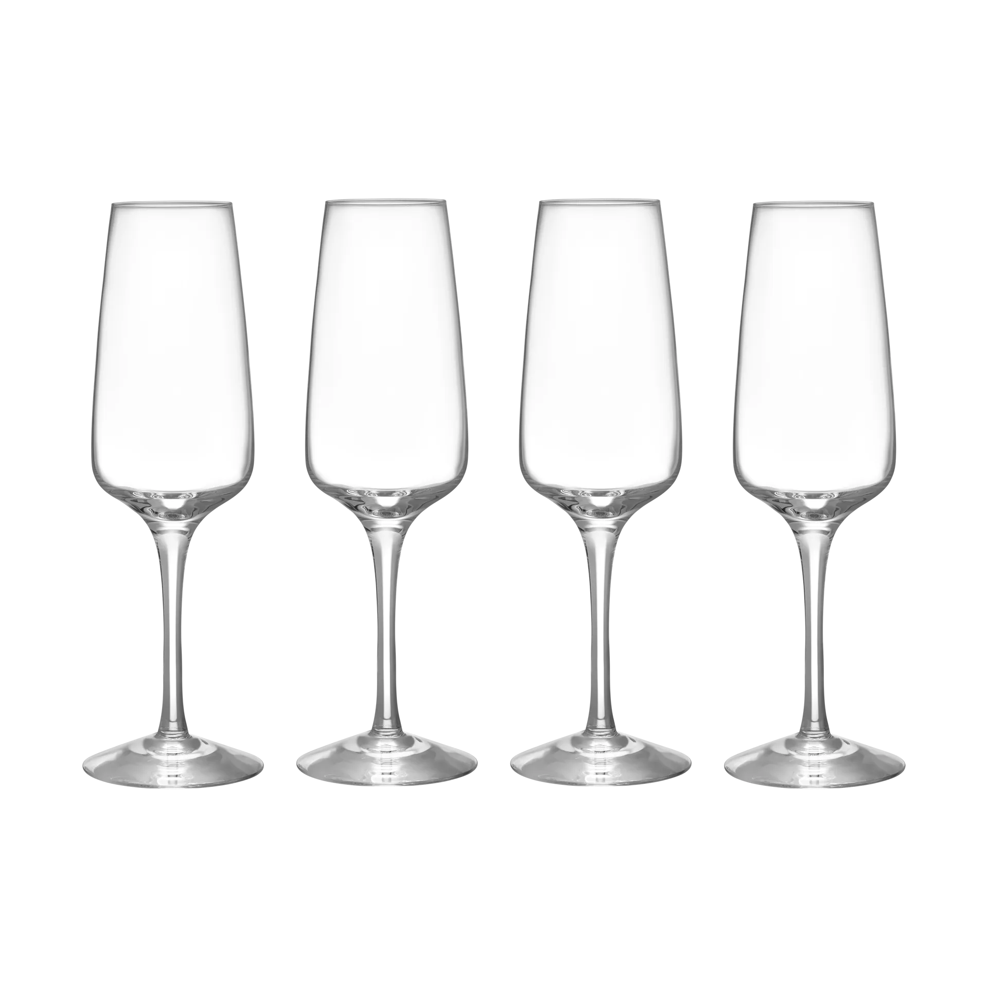 Pulse champagneglas 28 cl 4-pack, Klar Orrefors