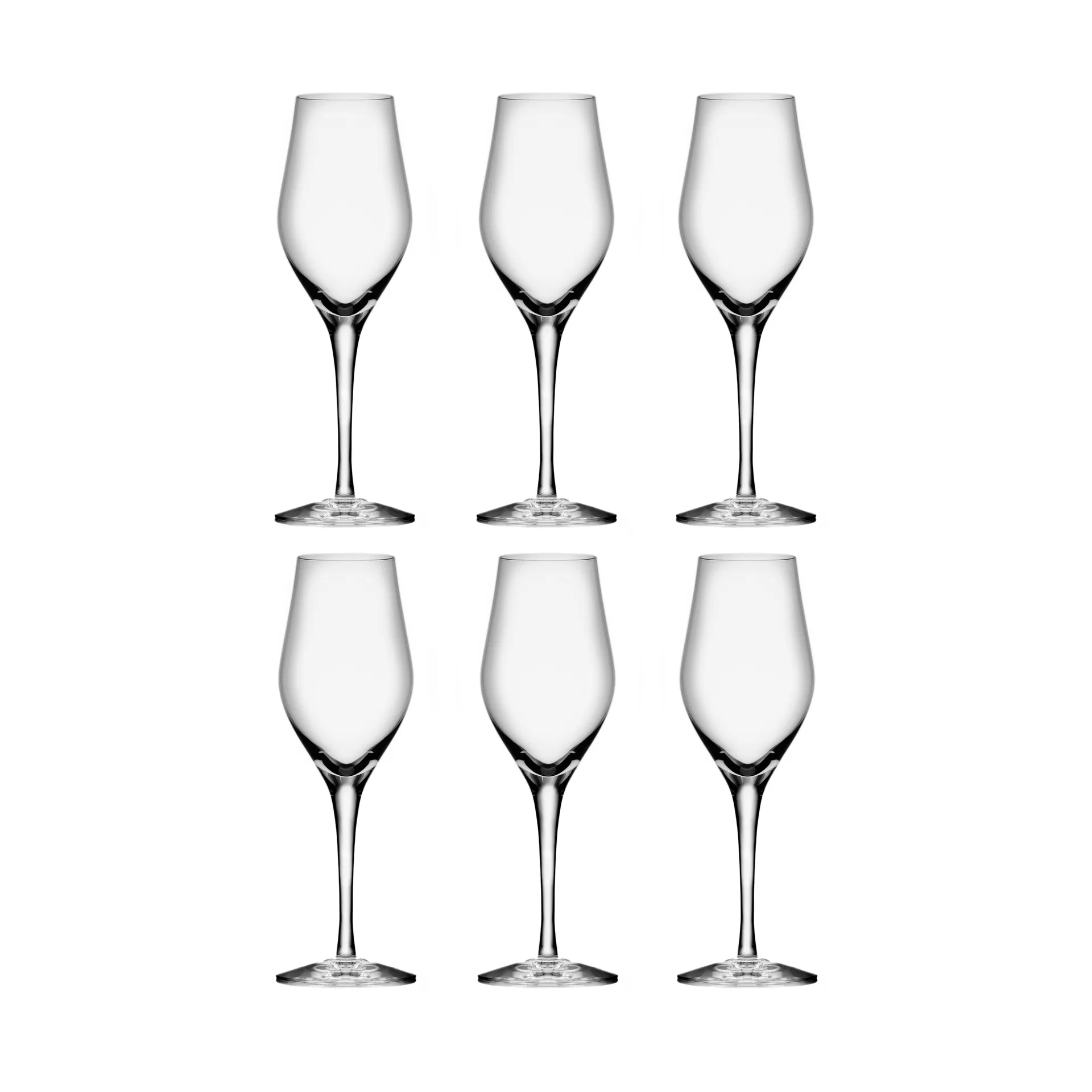 Sense champagneglas 25,5 cl 6-pack, Klar Orrefors