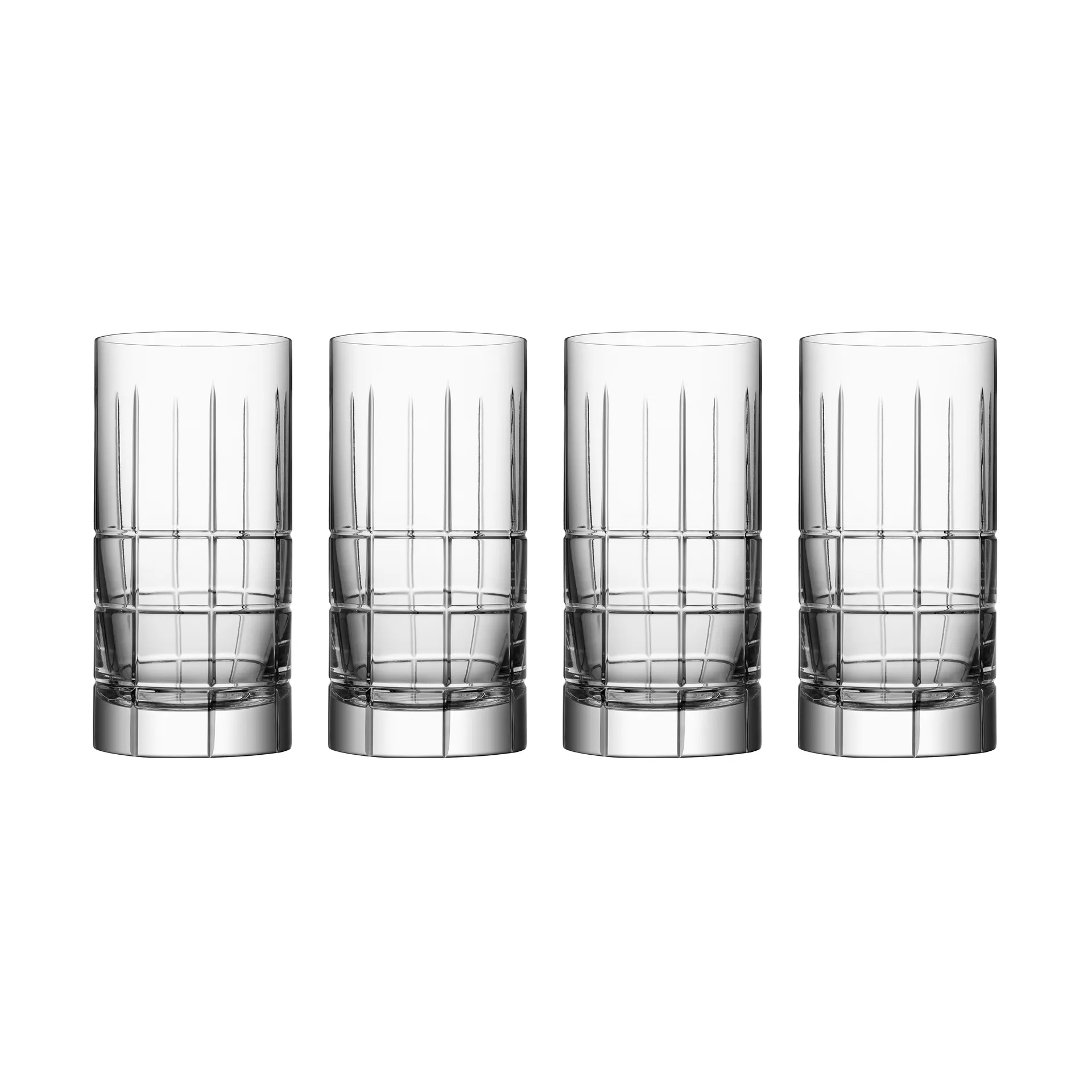 Street highball glas 45 cl 4-pack, Klar Orrefors