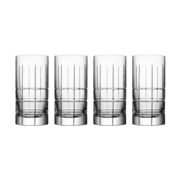 Street highball glas 45 cl 4-pack - Klar - Orrefors