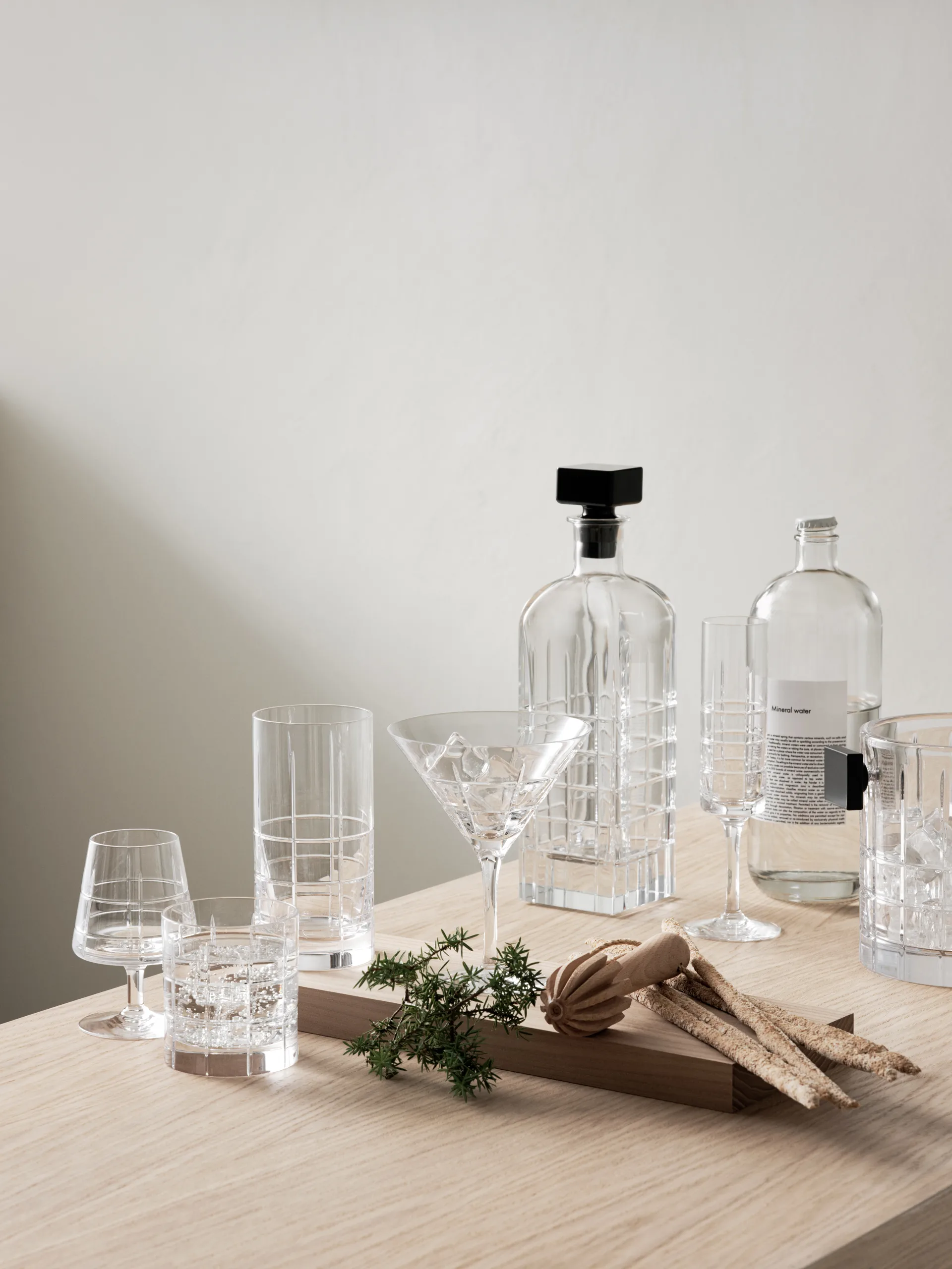 Street highball glas 45 cl 4-pack, Klar Orrefors