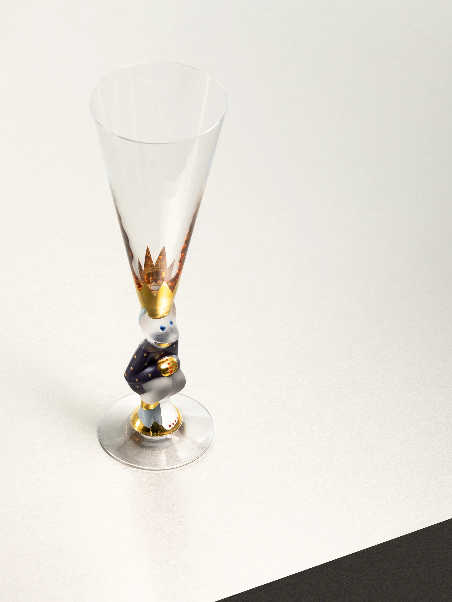 The Sparkling Devil champagneglas 19 cl, Lila Orrefors