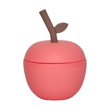 OYOY Apple kopp Cherry Red
