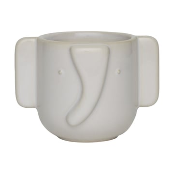 Läs mer om OYOY Elephant kruka Ø9,6 cm Offwhite