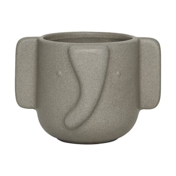 Läs mer om OYOY Elephant kruka Ø9,6 cm Stone