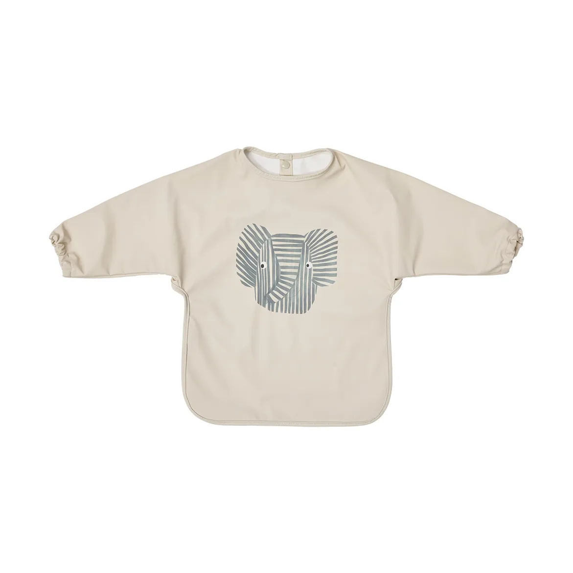 OYOY Erik Elefant haklapp med ärm Beige