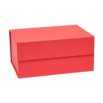 Läs mer om OYOY Hako förvaringslåda A5 Cherry red
