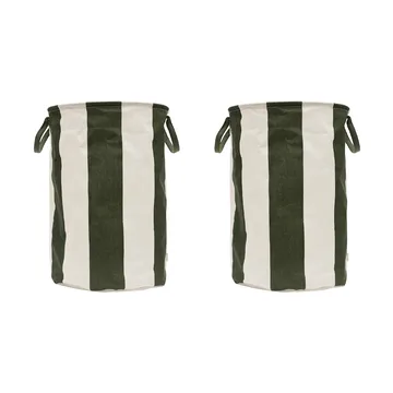 Kara förvaringskorg large Ø38x54 cm - Dark Green - OYOY