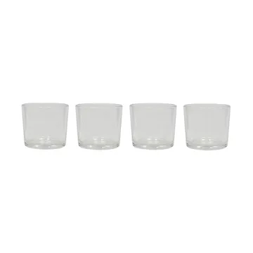 Kuki dricksglas 4-pack - Clear - OYOY