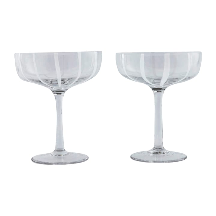 Mizu coupe champagneglas 2-pack, Clear OYOY